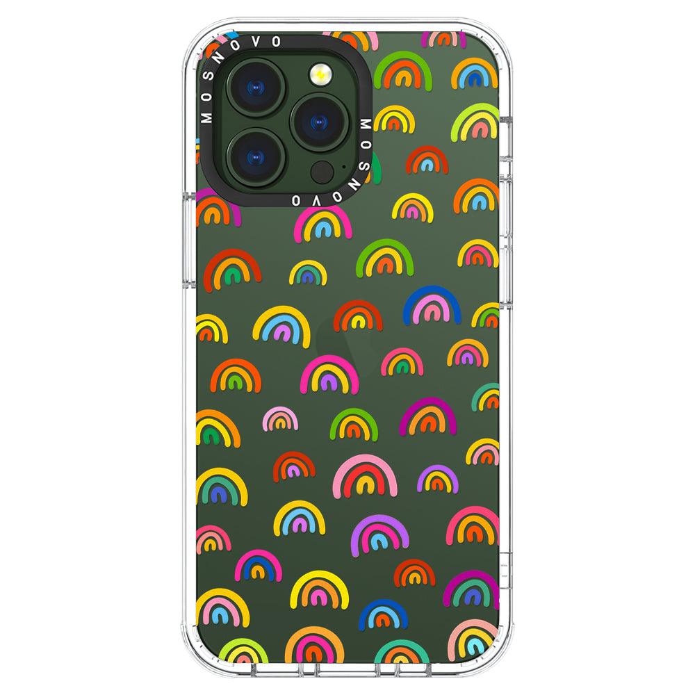Cute Rainbow Phone Case - iPhone 13 Pro Case - MOSNOVO