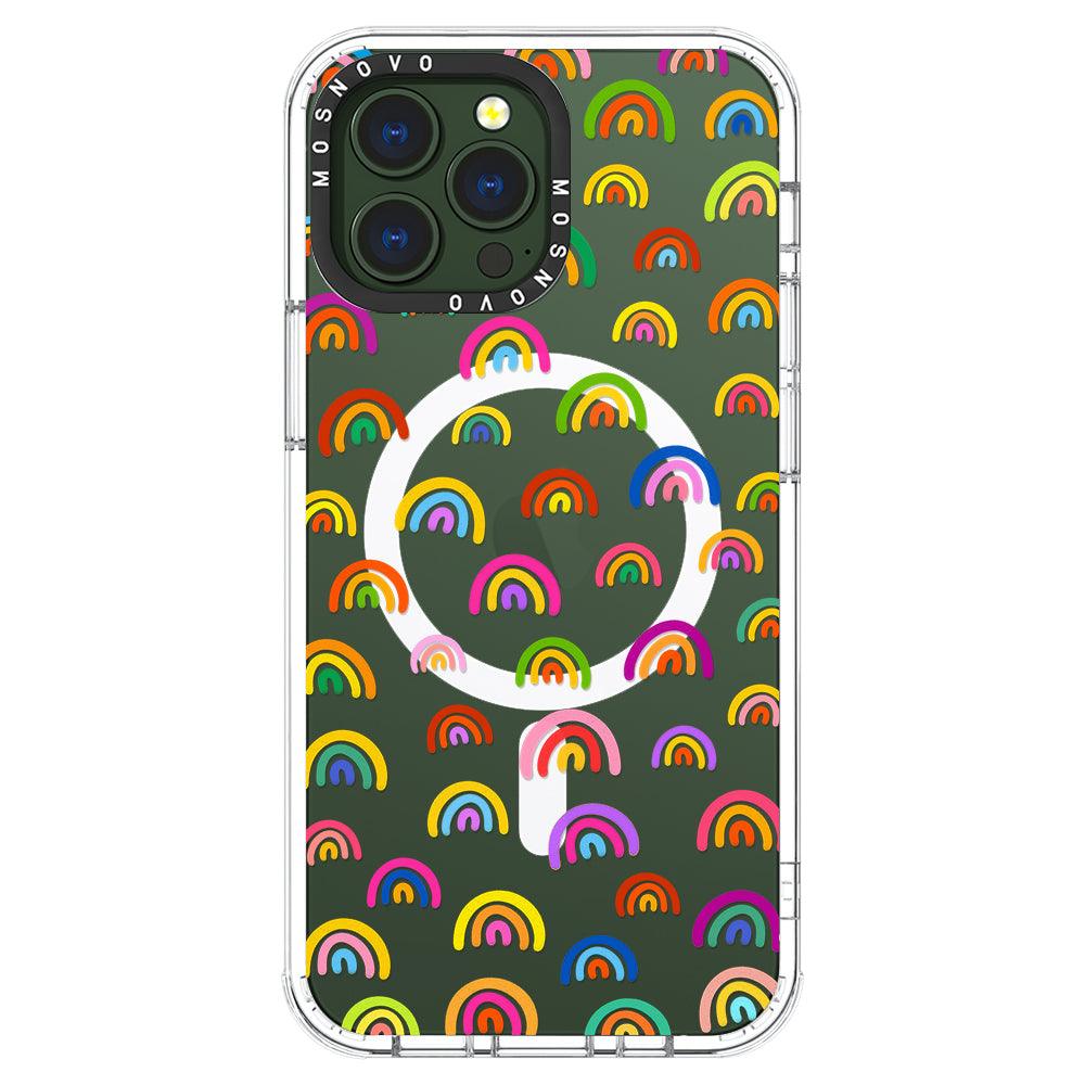 Cute Rainbow Phone Case - iPhone 13 Pro Max Case - MOSNOVO