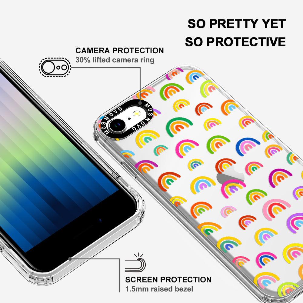 Cute Rainbow Phone Case - iPhone 8 Case - MOSNOVO