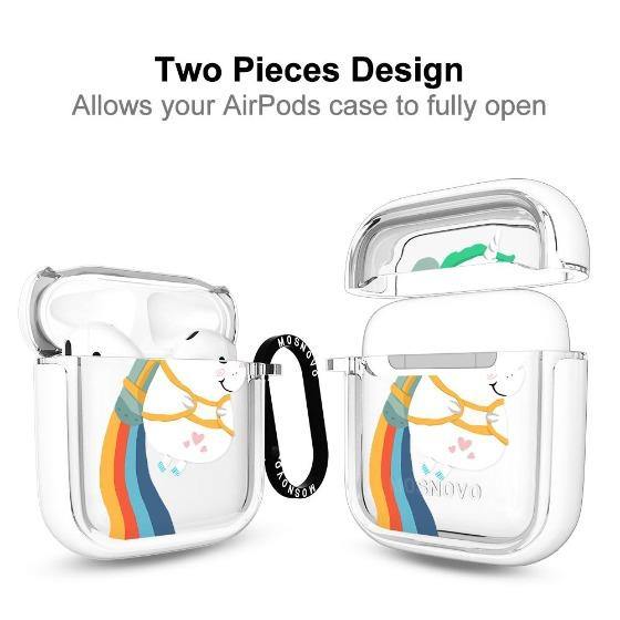Cute Rainbow Unicorn AirPods 1/2 Case - MOSNOVO