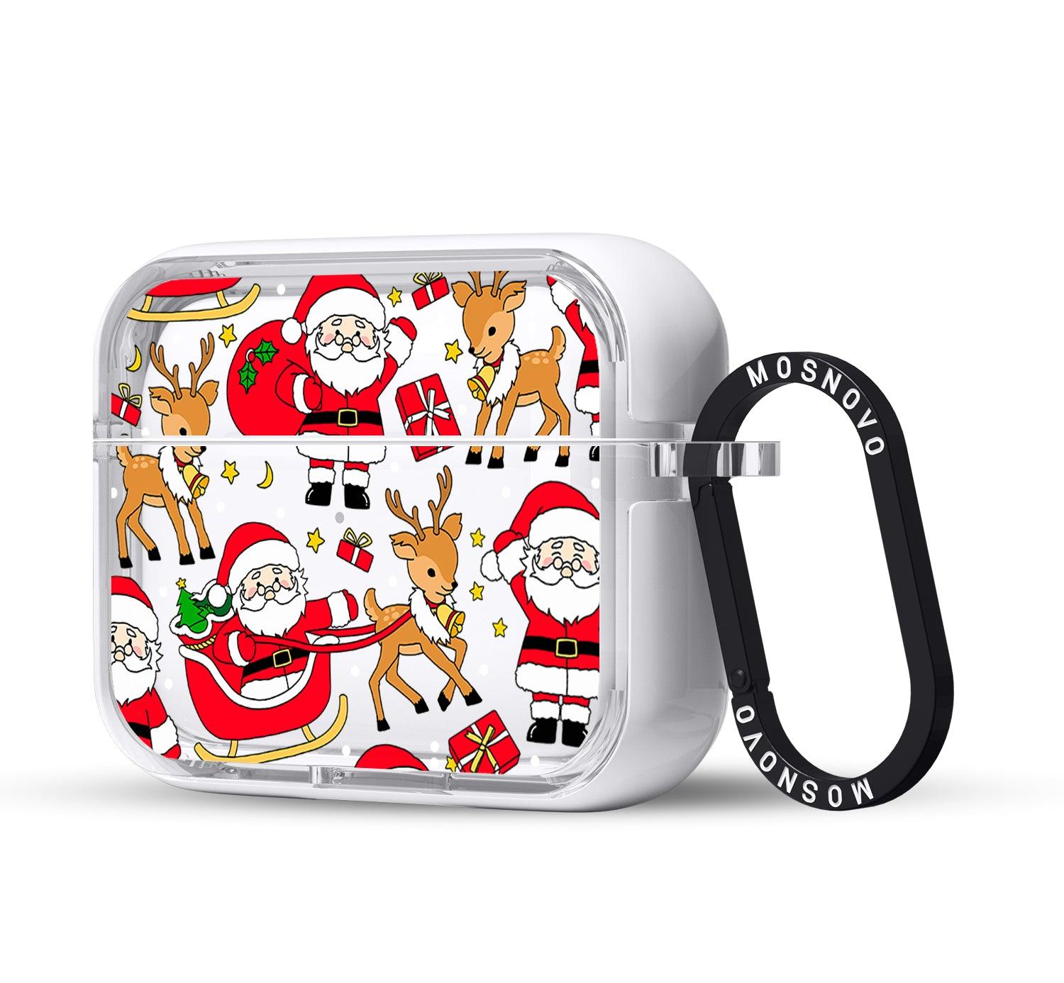 Cute Santa Claus Deer AirPods Pro 2 Case (2nd Generation) - MOSNOVO