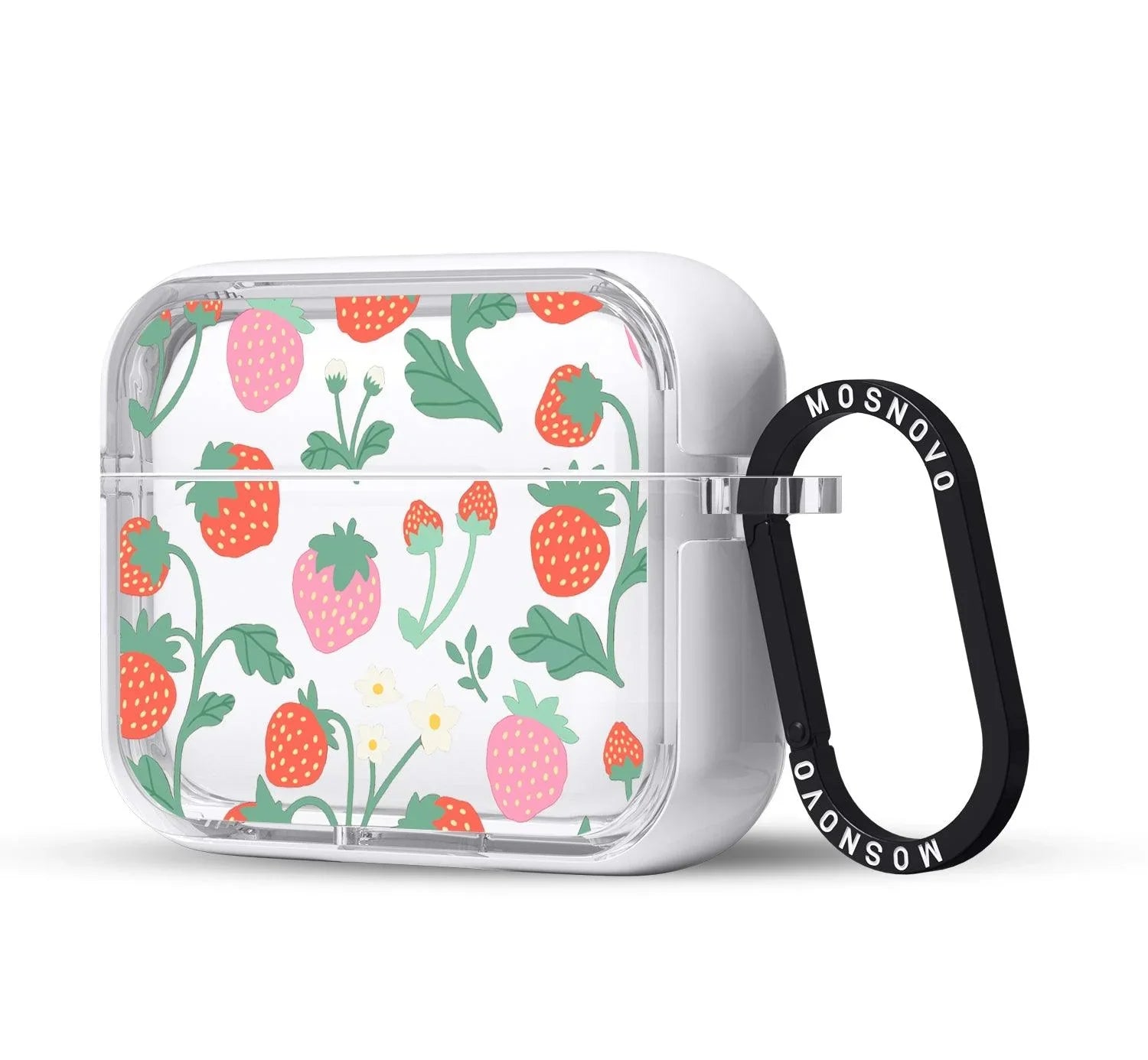 Pink Airpod Funda AirPods Pro Wildflower Strawberry Fields Rosa