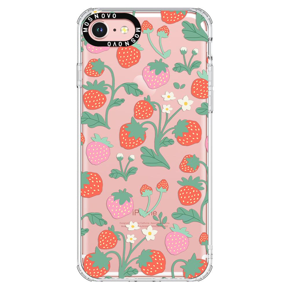 Cute Strawberry Phone Case - iPhone 7 Case - MOSNOVO