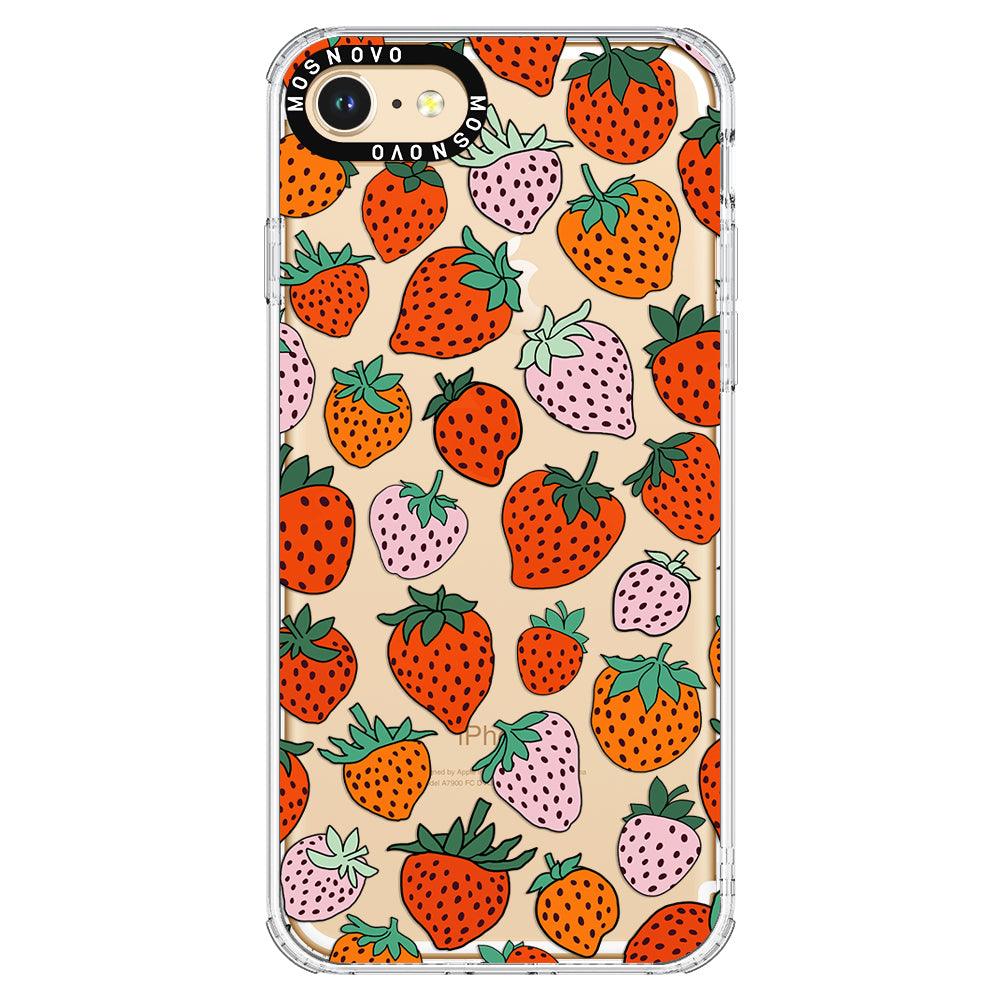 Cute Strawberry Phone Case - iPhone 8 Case - MOSNOVO