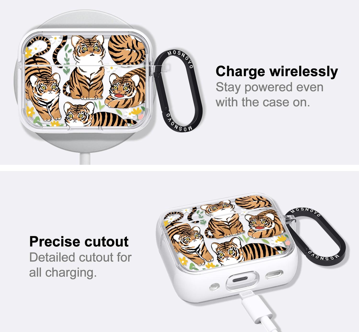 Cute Tiger AirPods 2 Case (2nd Generation) - MOSNOVO