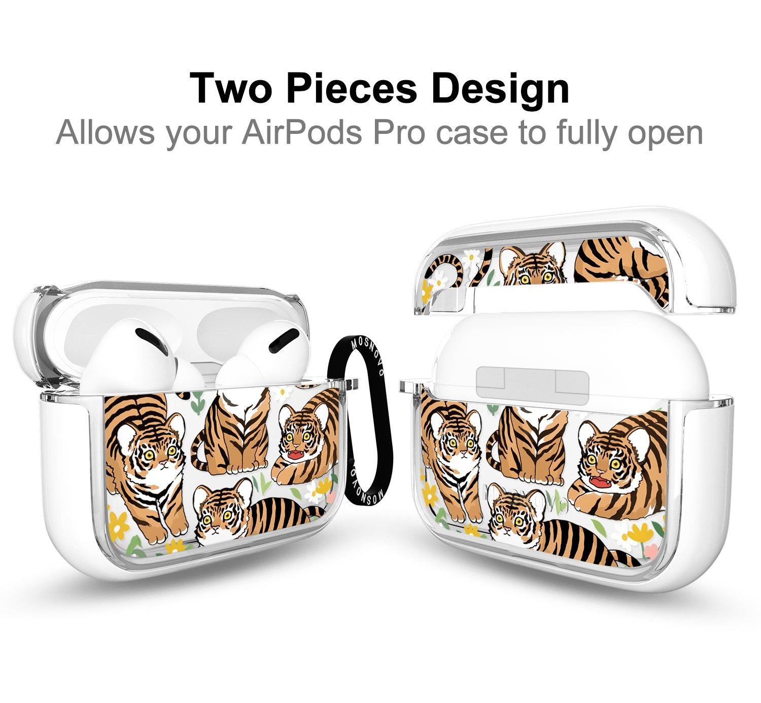 Cute Tiger AirPods Pro Case - MOSNOVO