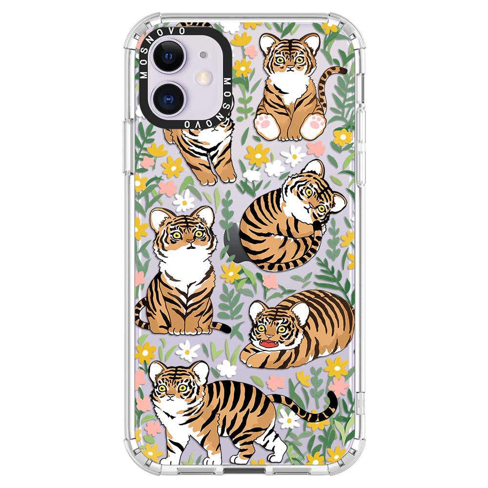 Cute Tiger Phone Case - iPhone 11 Case - MOSNOVO