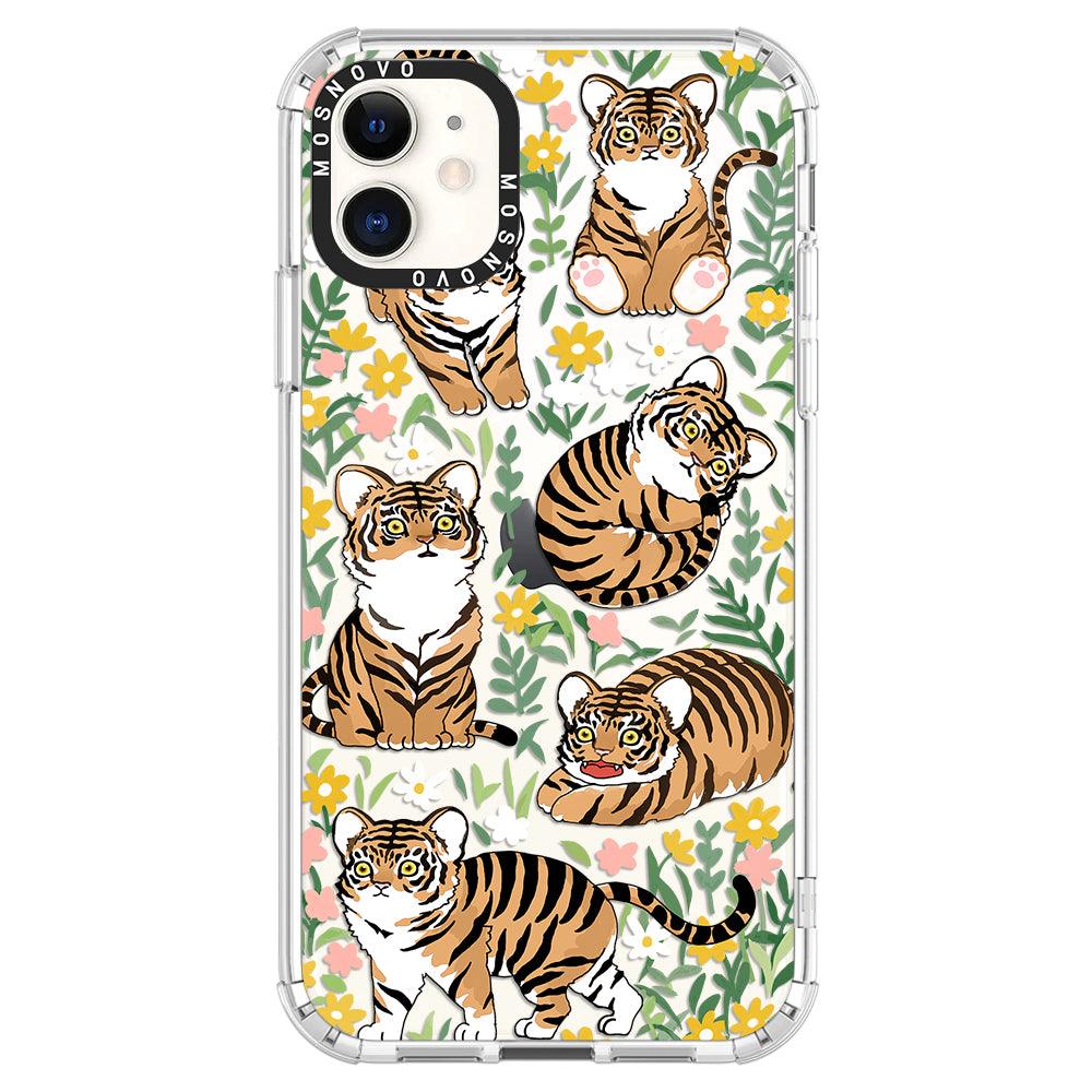 Cute Tiger Phone Case - iPhone 11 Case - MOSNOVO