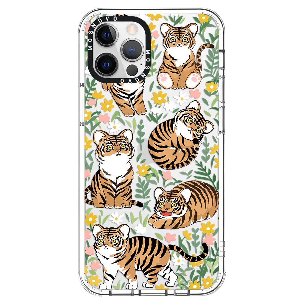 Cute Tiger Phone Case - iPhone 12 Pro Case - MOSNOVO