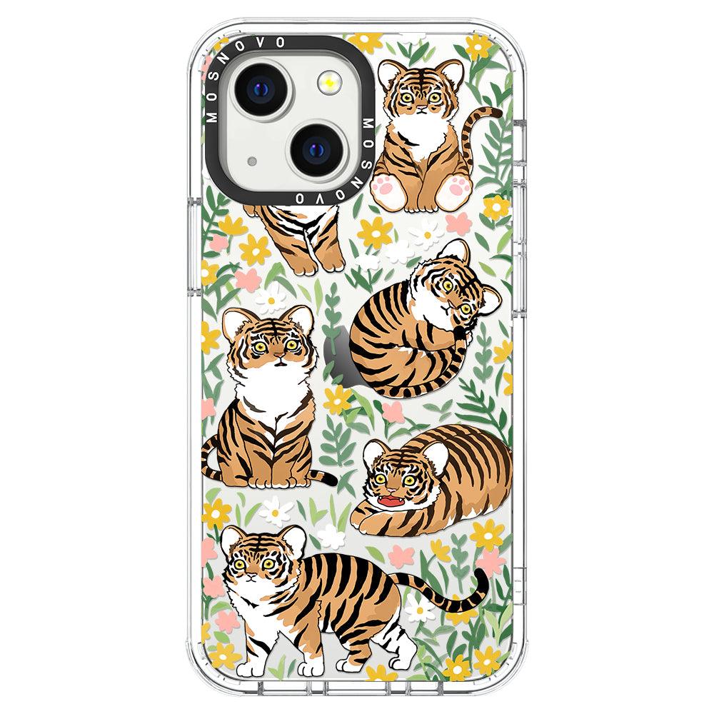 Cute Tiger Phone Case - iPhone 13 Case - MOSNOVO