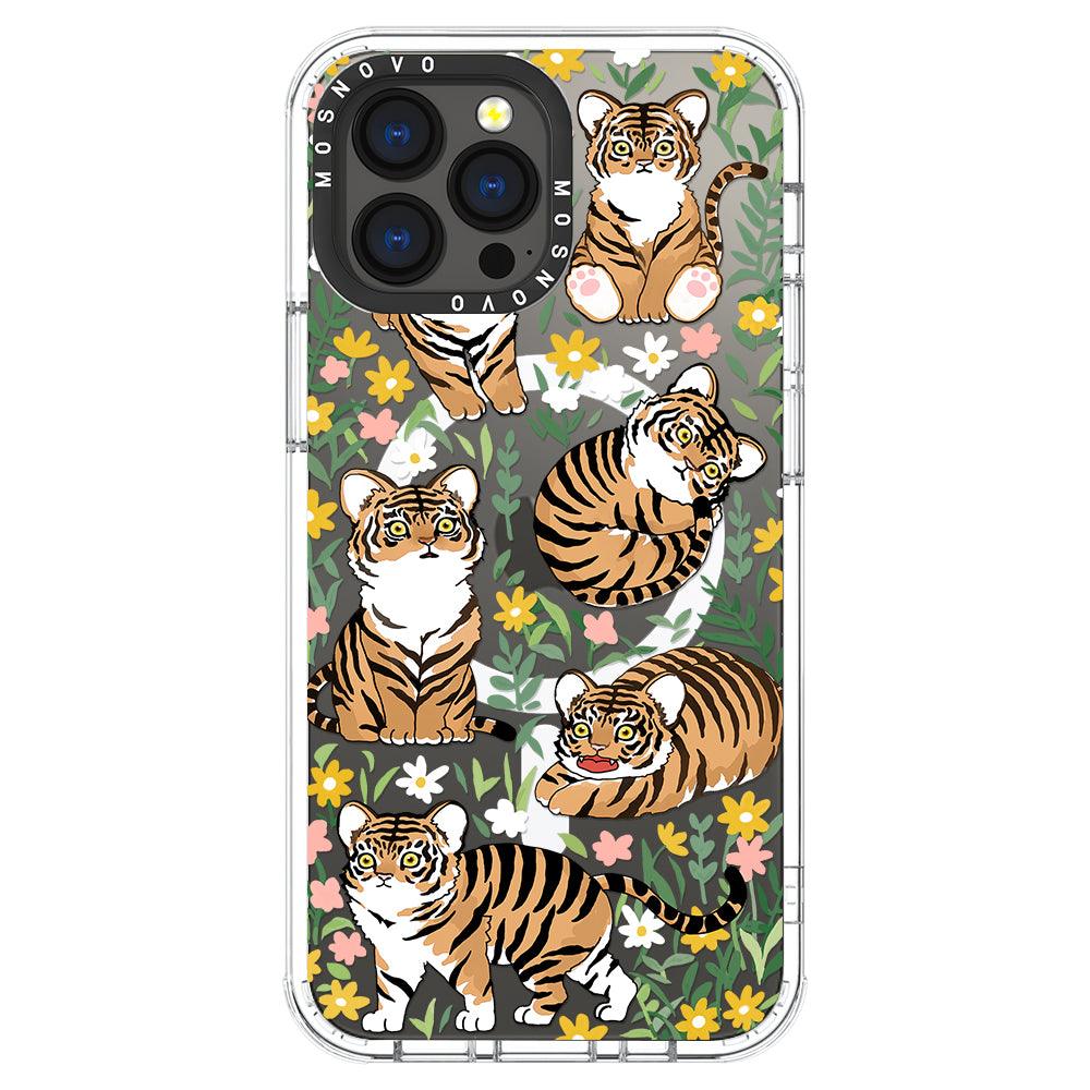 Cute Tiger Phone Case - iPhone 13 Pro Max Case - MOSNOVO