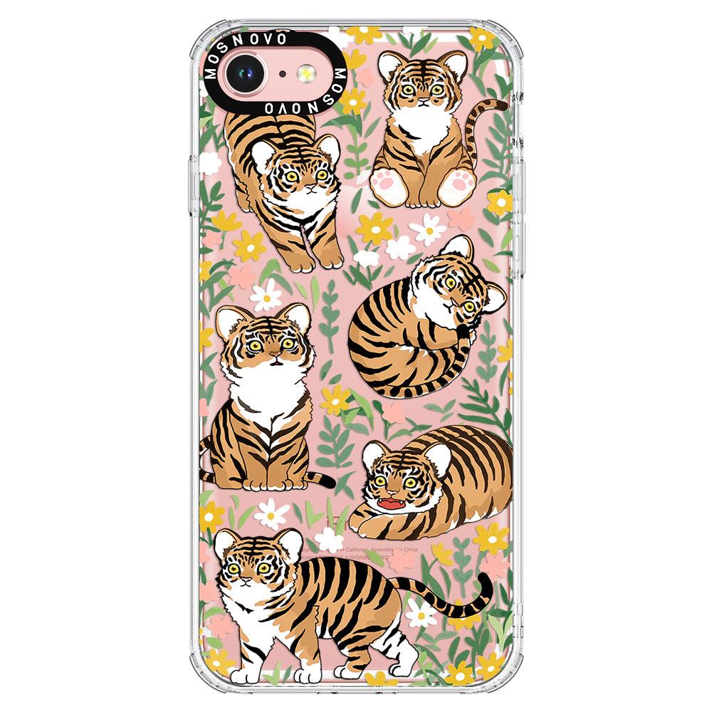 Cute Tiger Phone Case - iPhone 8 Case - MOSNOVO