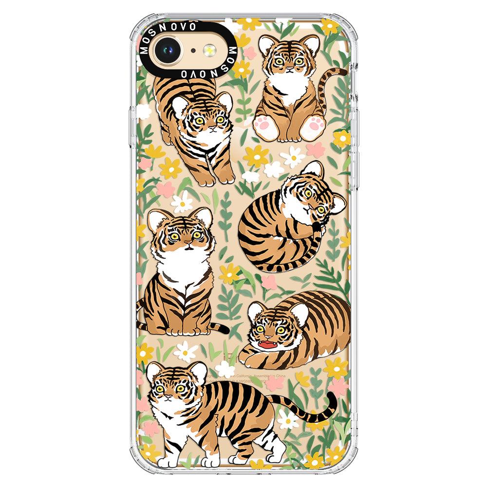 Cute Tiger Phone Case - iPhone 8 Case - MOSNOVO