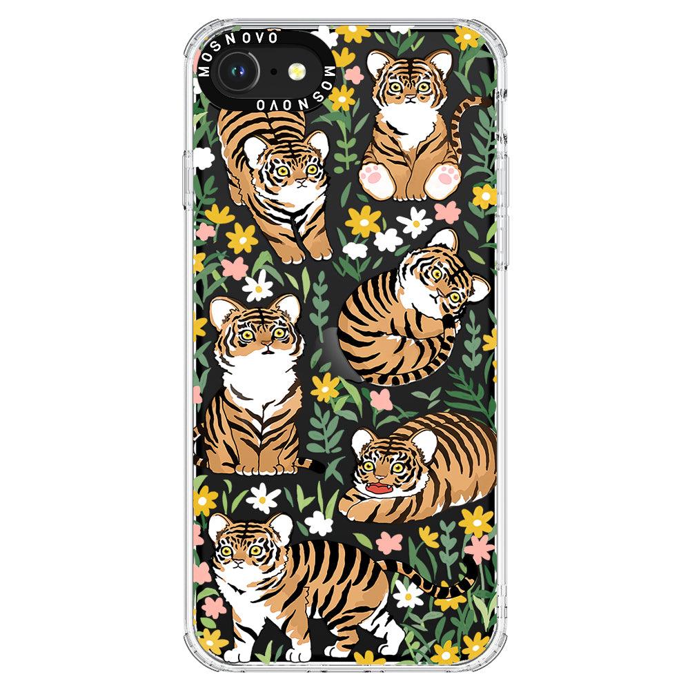 Cute Tiger Phone Case - iPhone SE 2022 Case - MOSNOVO