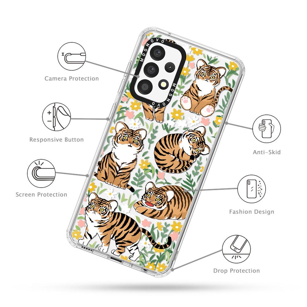 Cute Tiger Phone Case - Samsung Galaxy A52 & A52s Case - MOSNOVO