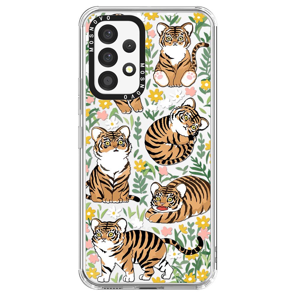 Cute Tiger Phone Case - Samsung Galaxy A53 Case - MOSNOVO