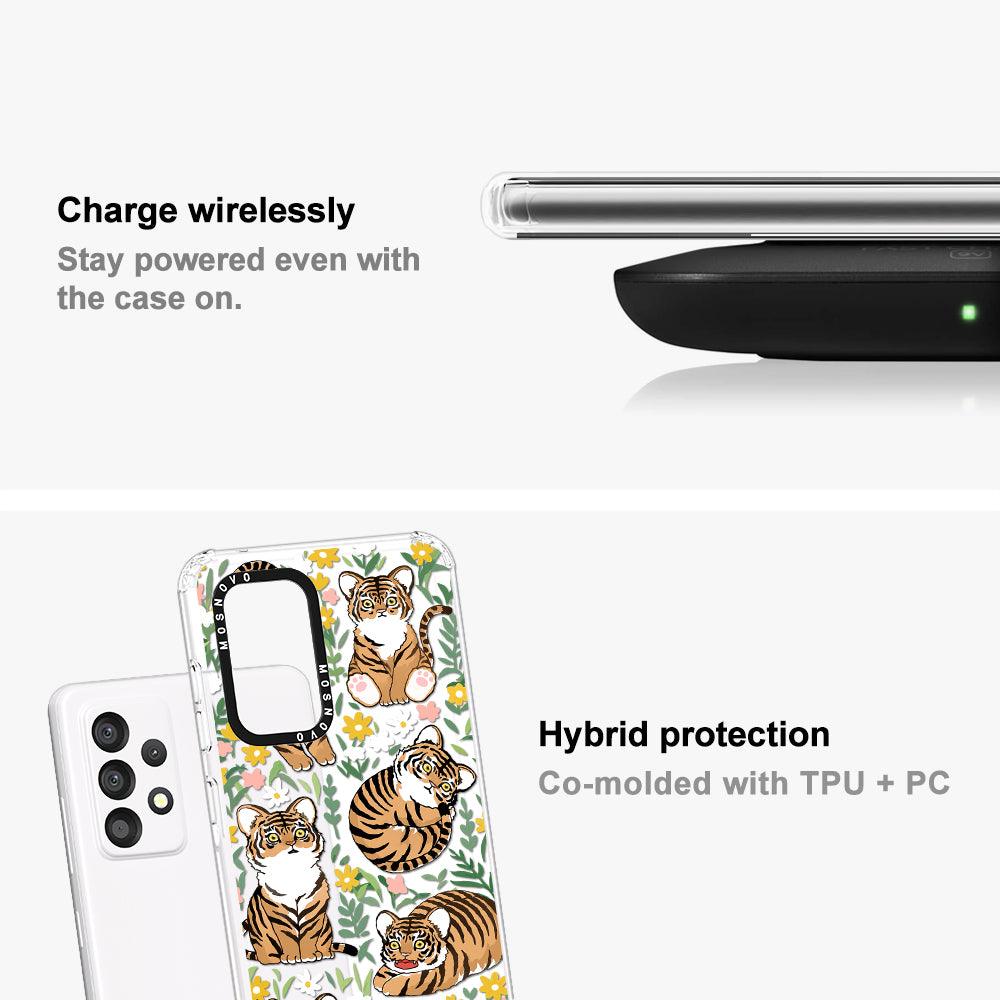 Cute Tiger Phone Case - Samsung Galaxy A53 Case - MOSNOVO