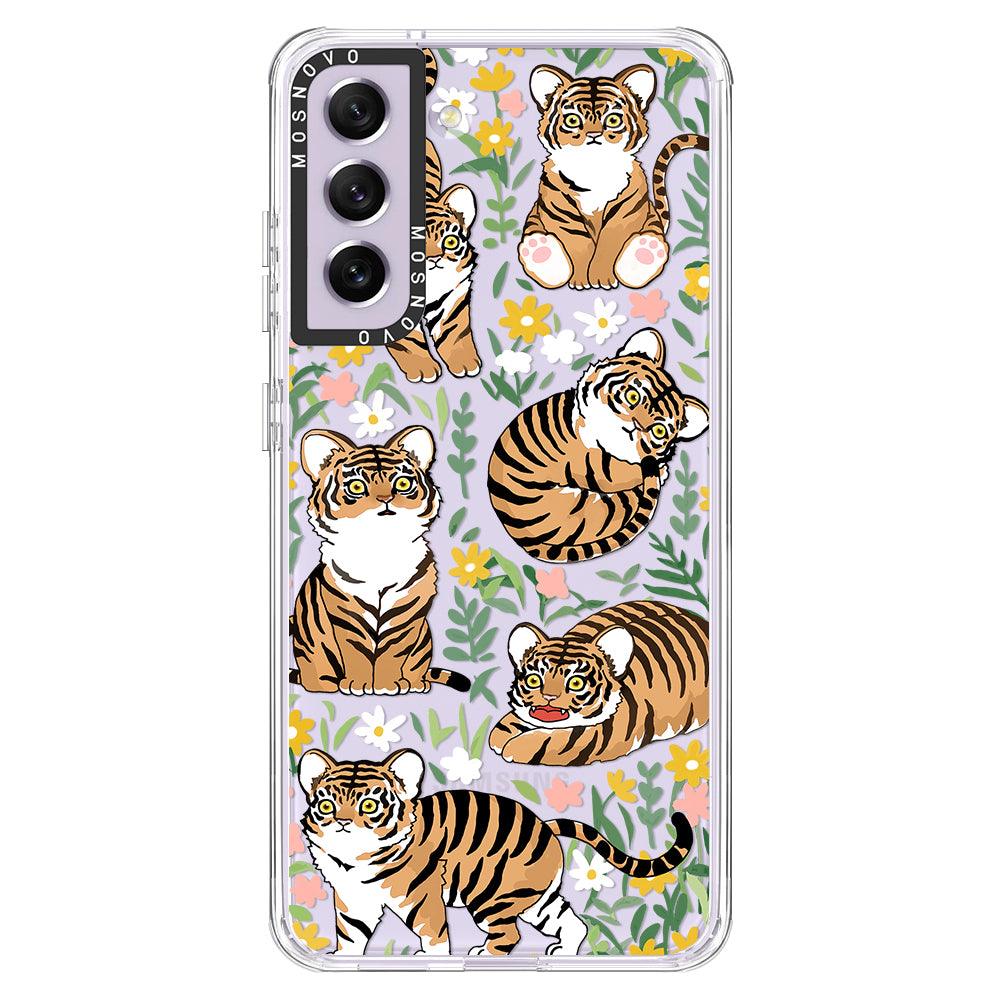 Cute Tiger Phone Case - Samsung Galaxy S21 FE Case - MOSNOVO