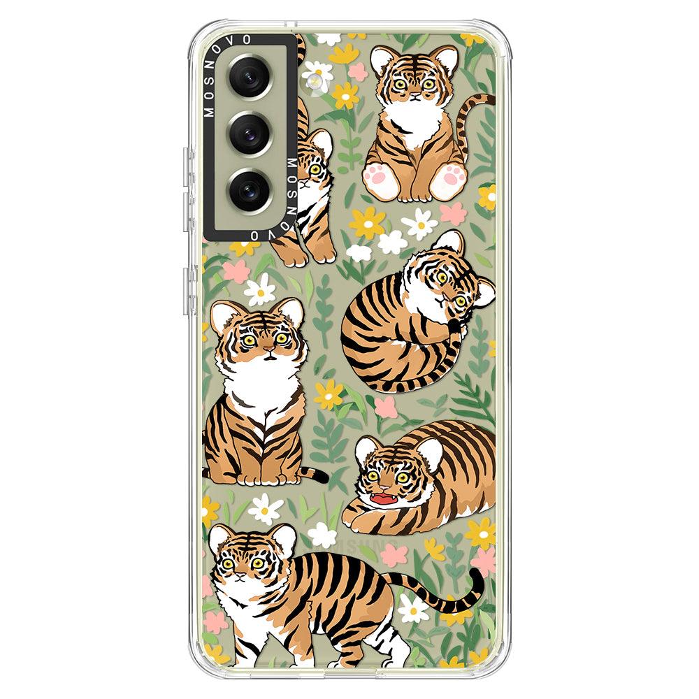 Cute Tiger Phone Case - Samsung Galaxy S21 FE Case - MOSNOVO