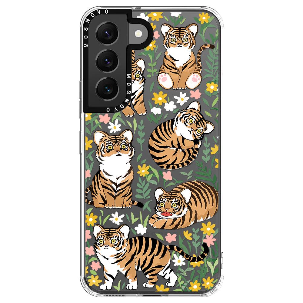 Cute Tiger Phone Case - Samsung Galaxy S22 Case - MOSNOVO