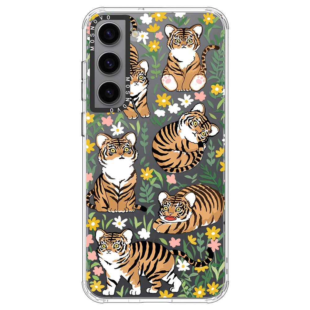 Cute Tiger Phone Case - Samsung Galaxy S23 Case - MOSNOVO