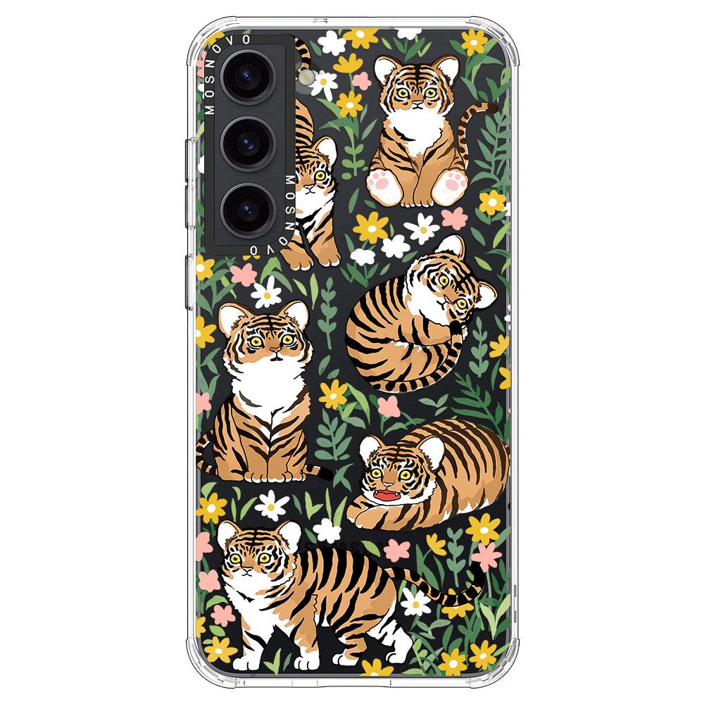 Cute Tiger Phone Case - Samsung Galaxy S23 Case - MOSNOVO