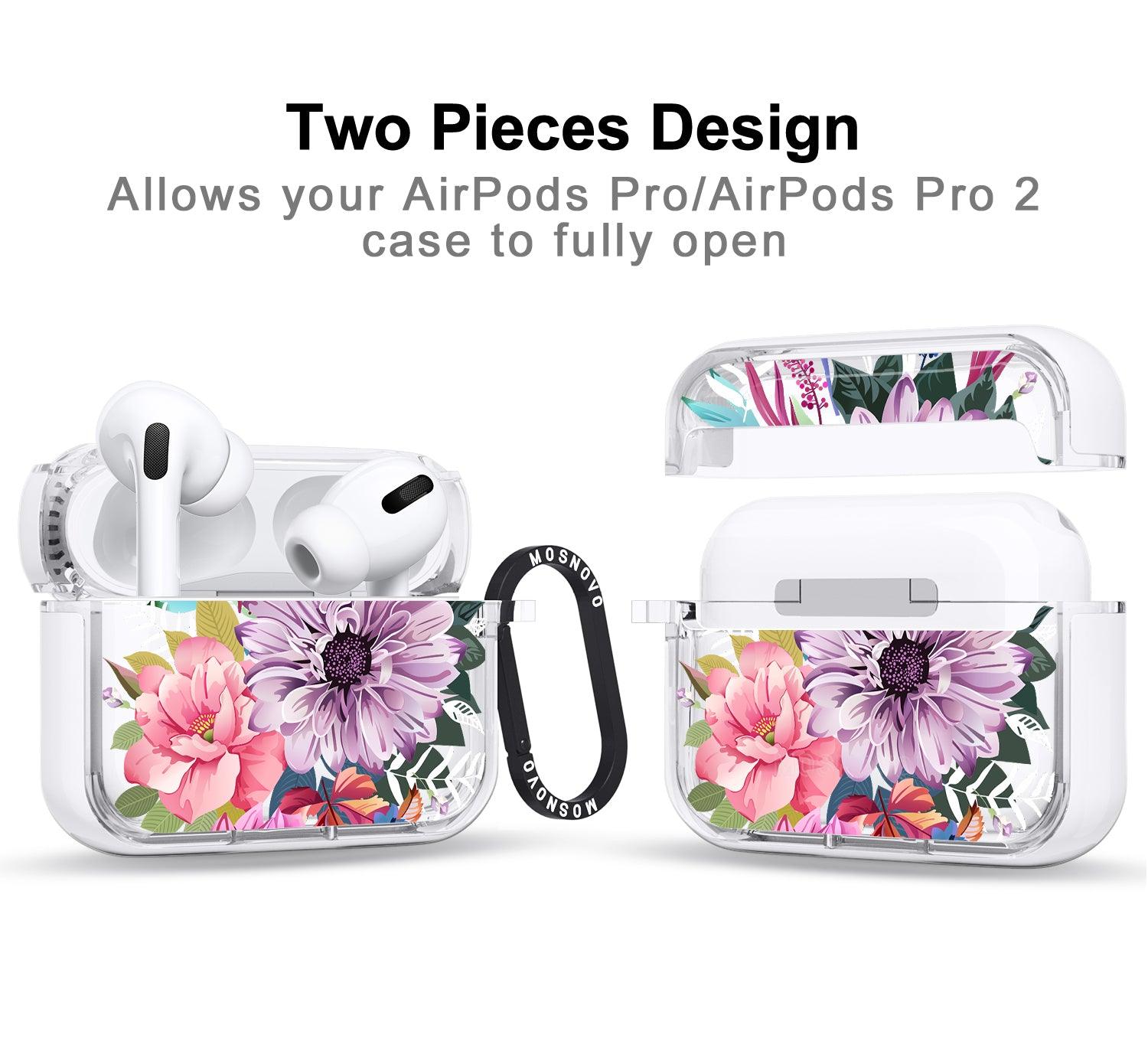 Blossom Floral Flower AirPods Pro 2 Case (2nd Generation) - MOSNOVO