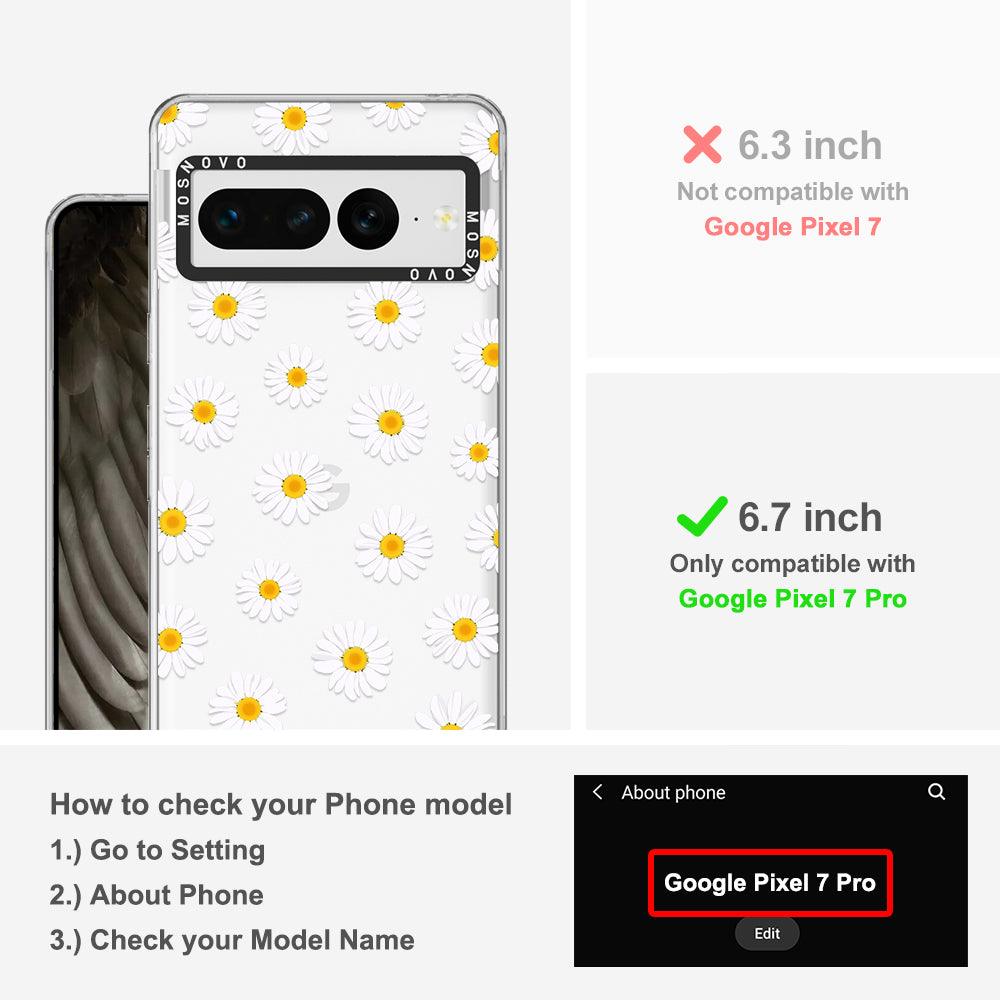 Daisy Phone Case - Google Pixel 7 Pro Case - MOSNOVO