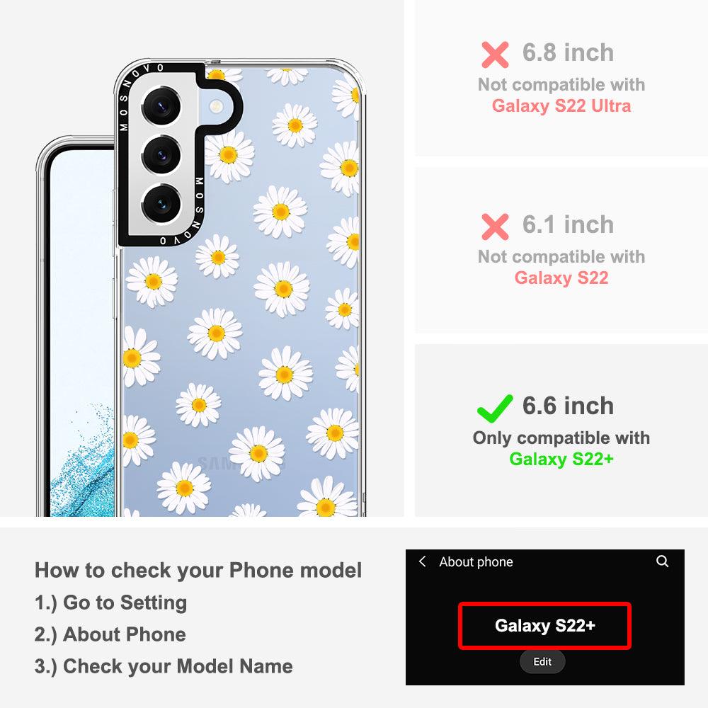 Daisy Phone Case - Samsung Galaxy S22 Plus Case - MOSNOVO