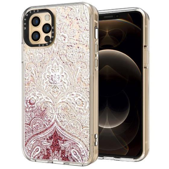Damask Glitter Phone Case - iPhone 12 Pro Case