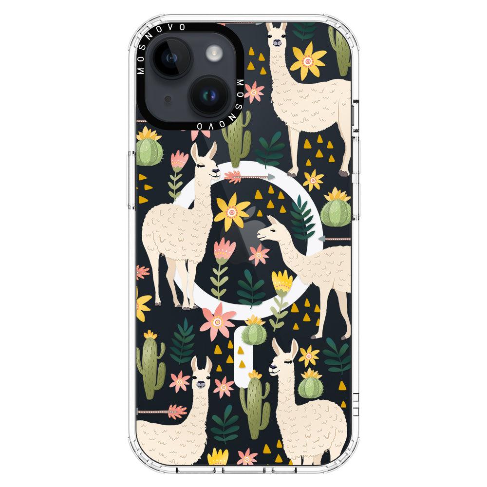 Desert Llama Phone Case - iPhone 14 Case - MOSNOVO