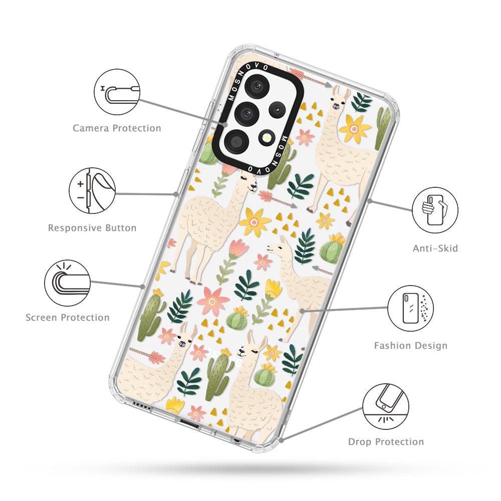 Desert Llama Phone Case - Samsung Galaxy A52 & A52s Case - MOSNOVO