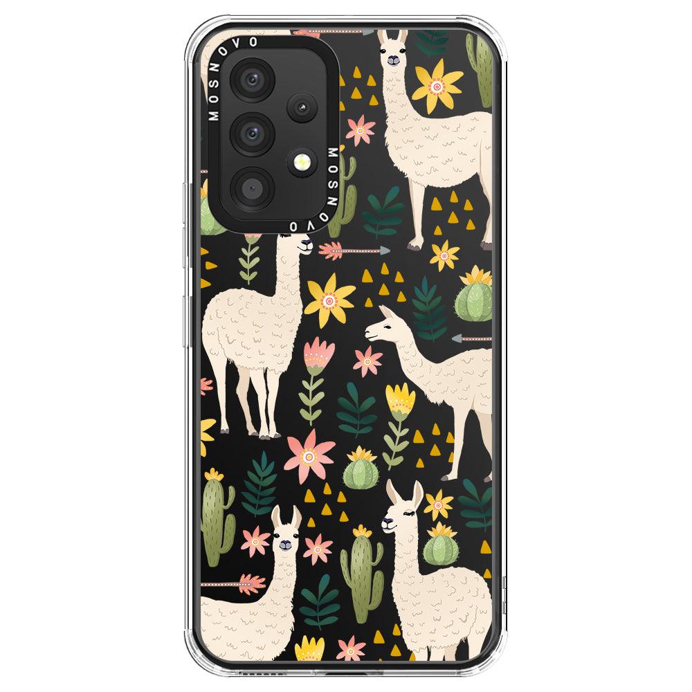 Desert Llama Phone Case - Samsung Galaxy A53 Case - MOSNOVO