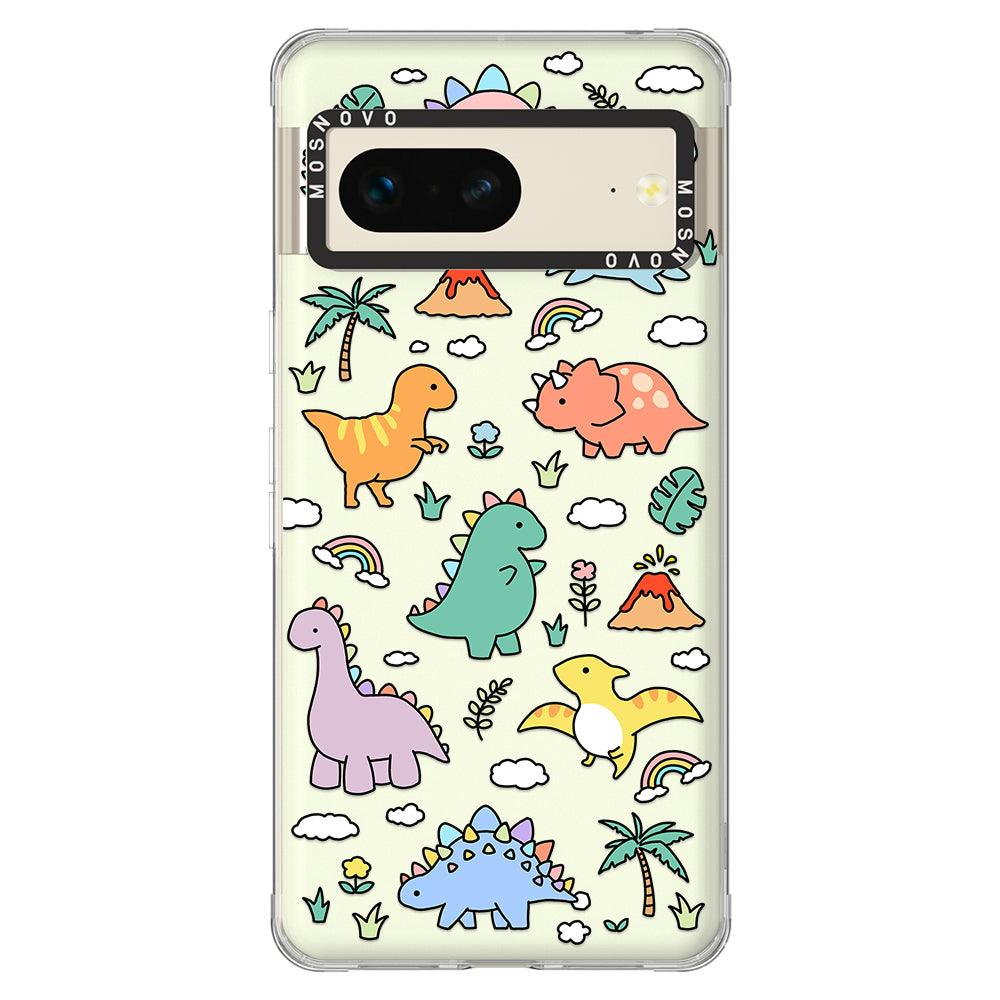 Dinosaur Land Phone Case - Google Pixel 7 Case - MOSNOVO