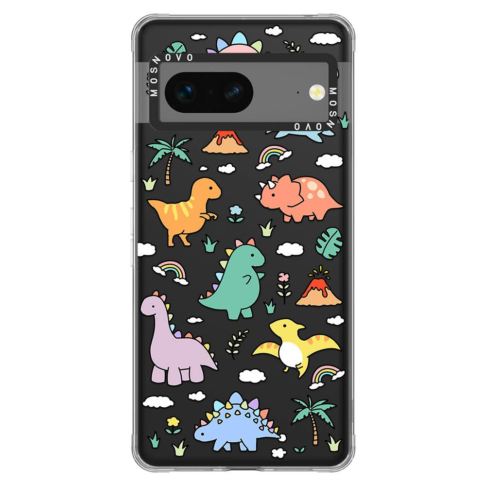 Dinosaur Land Phone Case - Google Pixel 7 Case - MOSNOVO