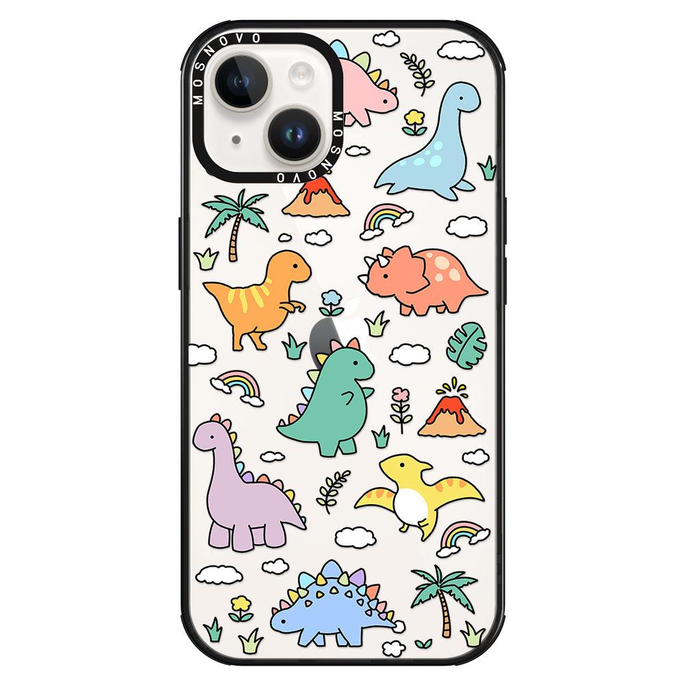 Cute Dinosaur World Phone Case - iPhone 14 Case - MOSNOVO