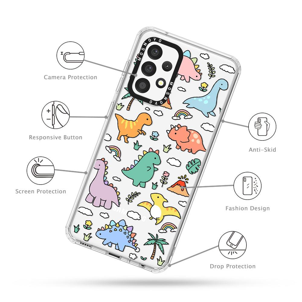 Dinosaur Land Phone Case - Samsung Galaxy A52 & A52s Case - MOSNOVO