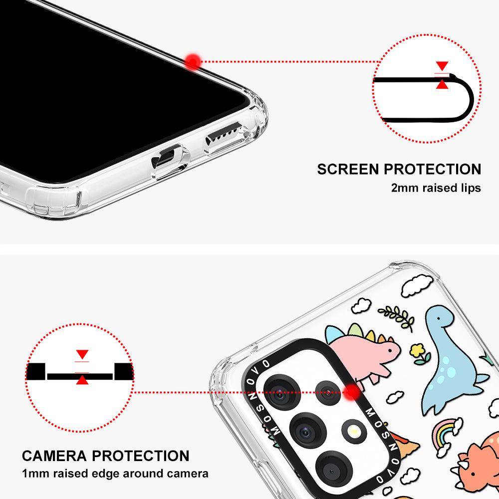 Dinosaur Land Phone Case - Samsung Galaxy A53 Case - MOSNOVO
