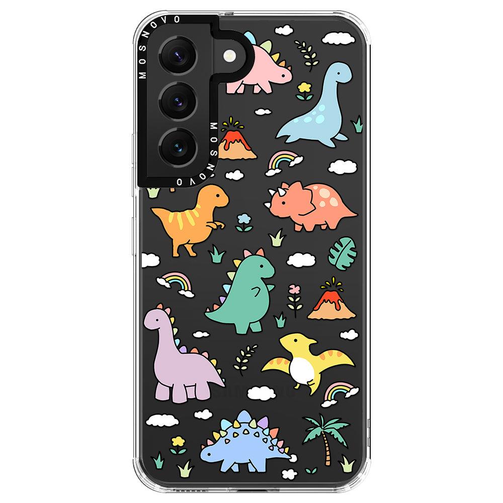 Dinosaur Land Phone Case - Samsung Galaxy S22 Plus Case - MOSNOVO