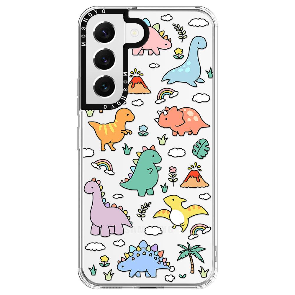 Dinosaur Land Phone Case - Samsung Galaxy S22 Plus Case - MOSNOVO
