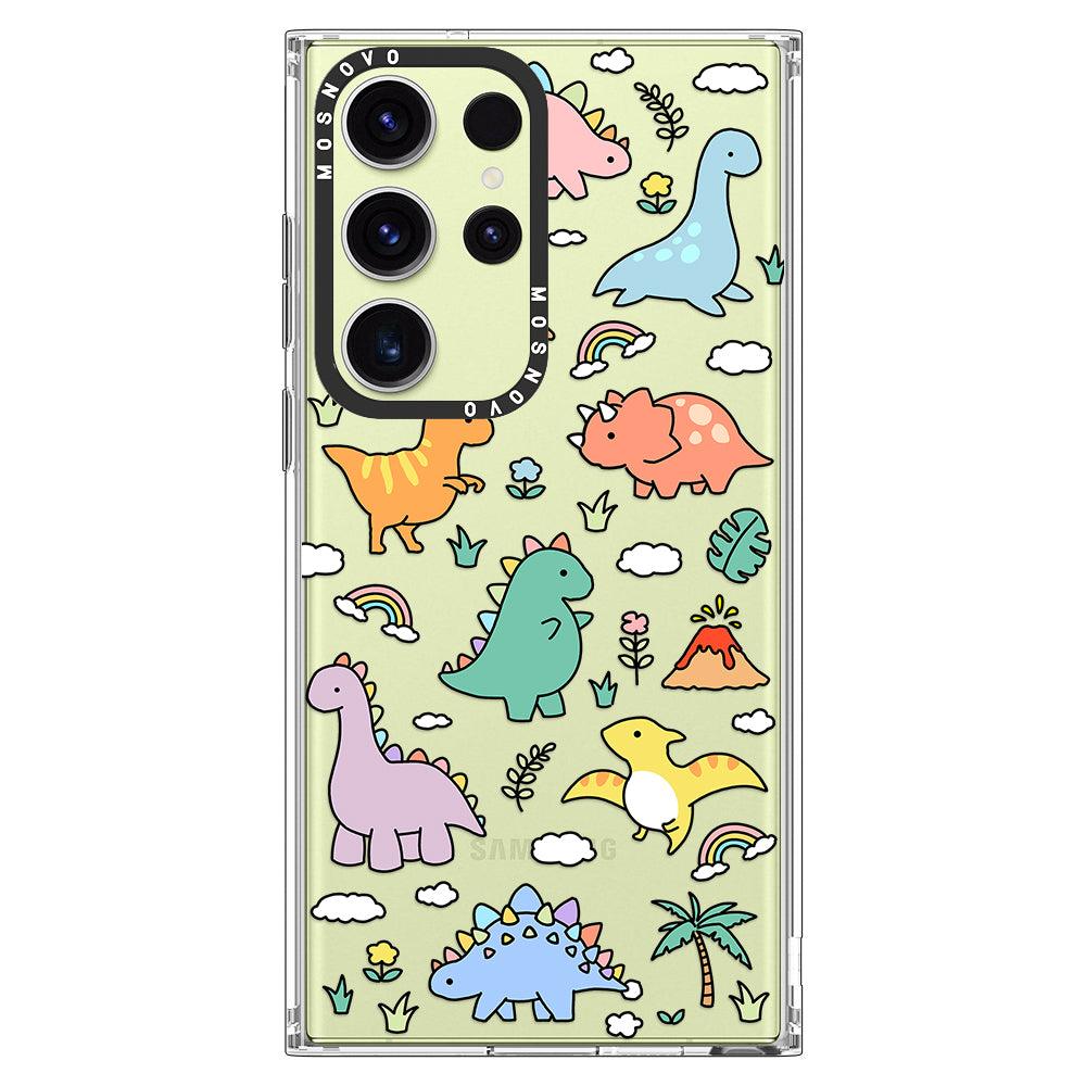Dinosaur Land Phone Case - Samsung Galaxy S23 Ultra Case - MOSNOVO