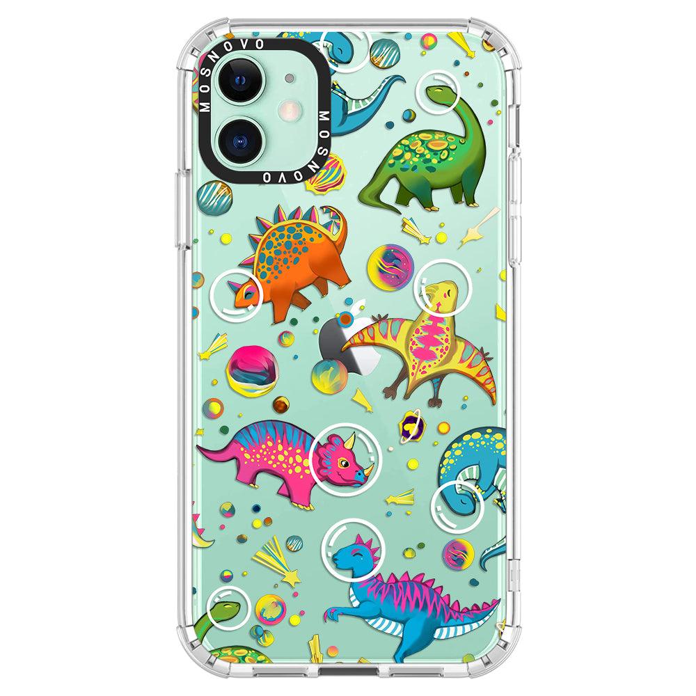 Space Dinosaur Phone Case - iPhone 11 Case - MOSNOVO