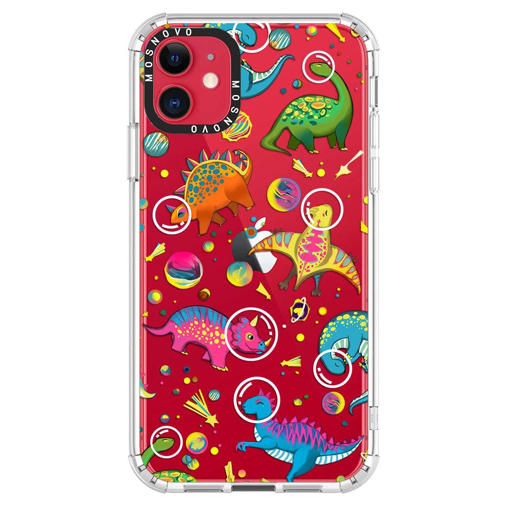Space Dinosaur Phone Case - iPhone 11 Case - MOSNOVO