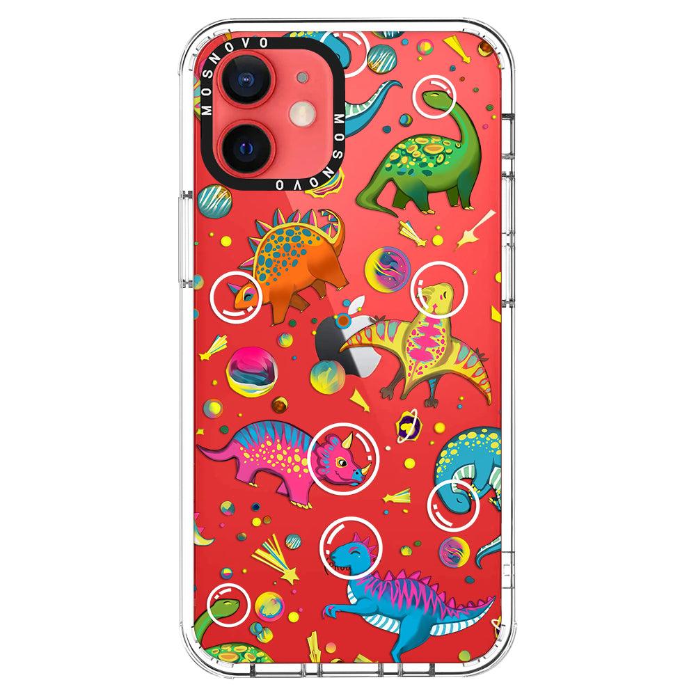 Dinosaur Planet Phone Case - iPhone 12 Mini Case - MOSNOVO