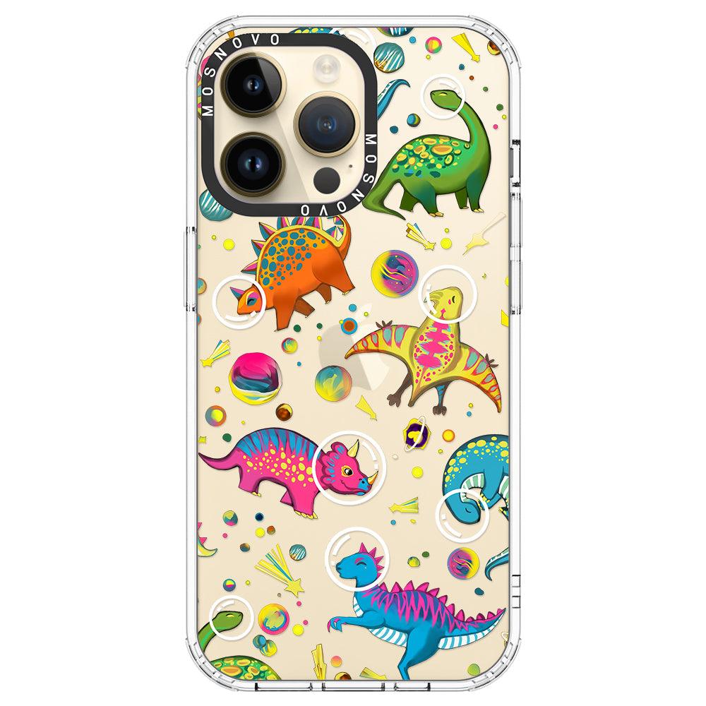 Dinosaur Planet Phone Case - iPhone 14 Pro Max Case - MOSNOVO