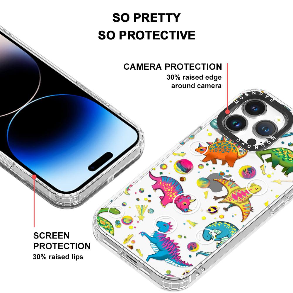 Dinosaur Planet Phone Case - iPhone 14 Pro Max Case - MOSNOVO