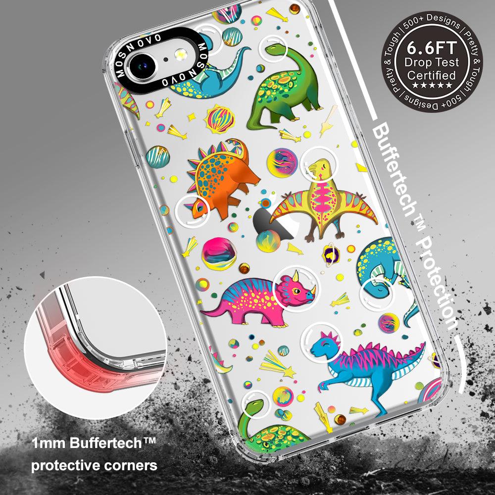 Space Dinosaur Phone Case - iPhone 8 Case - MOSNOVO