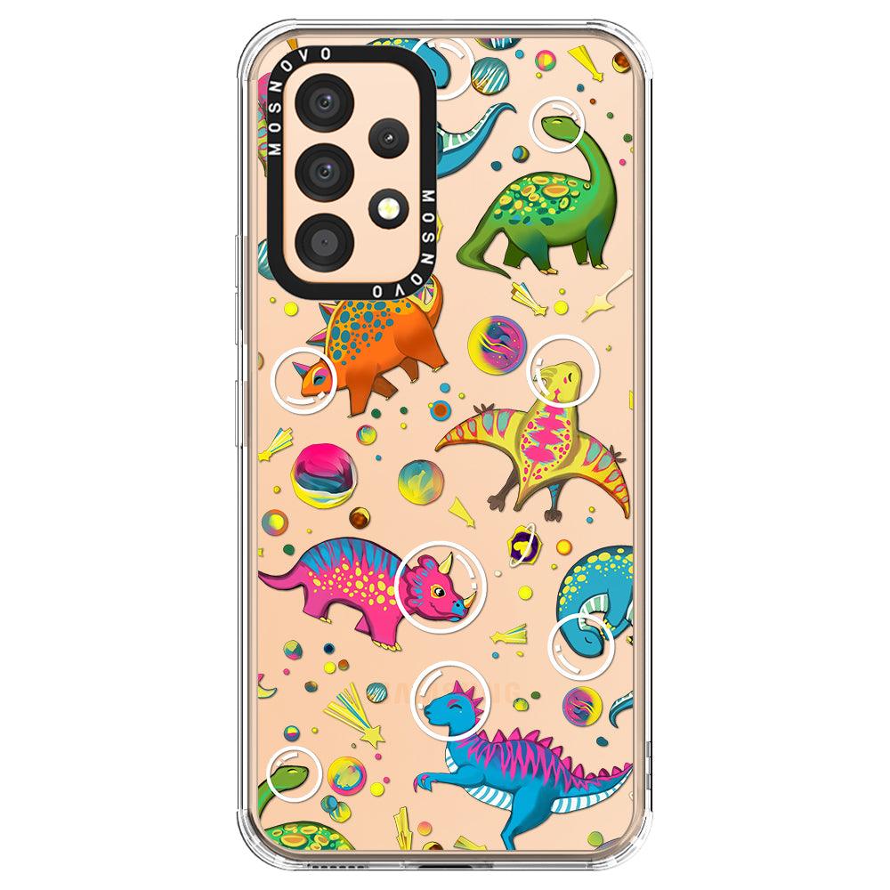 Dinosaur Planet Phone Case - Samsung Galaxy A53 Case - MOSNOVO
