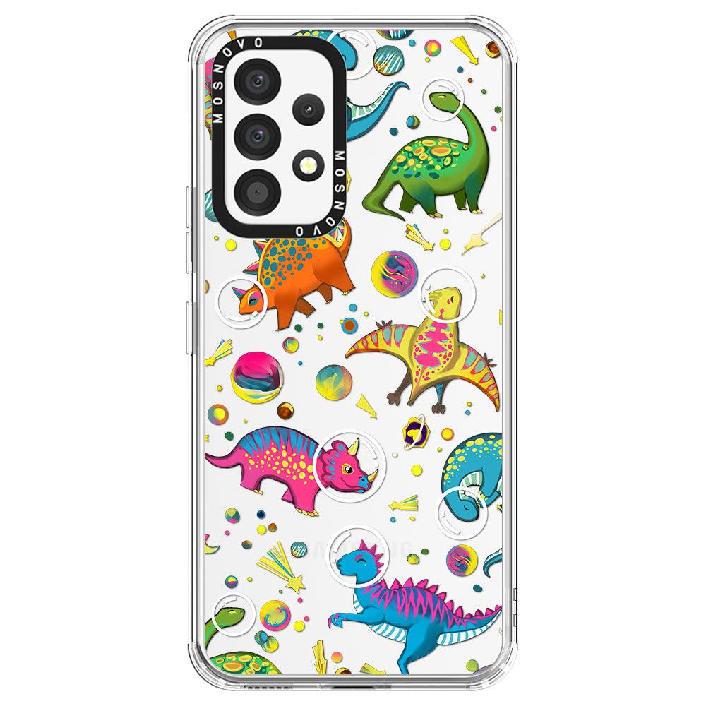 Dinosaur Planet Phone Case - Samsung Galaxy A53 Case - MOSNOVO