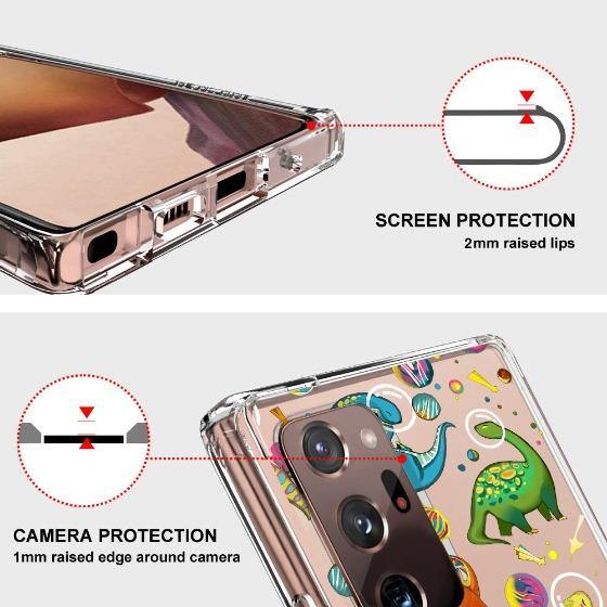 Space Dinosaur Phone Case - Samsung Galaxy Note 20 Ultra Case - MOSNOVO